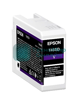 Картридж струйный фиолетовый Epson T46SD для SC-P700