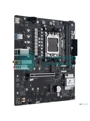 Материнская плата ASUS A620M-F GAMING WIFI, AM5, AMD A620, 2xDDR5, 2xM.2, 1xPCIe 4.0 x16, 1xHDMI, 1x2.5Gb LAN, Wi-Fi 6E, Bluetooth 5.3, 2xUSB-A 5Gbps, 2xUSB-A 2.0, 3x3.5 мм, 7.1, mATX