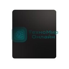 Выключатель Kranz ROUND 1 кл возвратный 10А с/у оникс