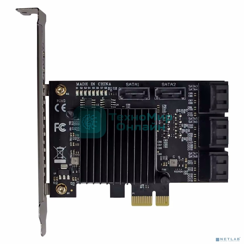 Контроллер SATA ORIENT MJ9215S8