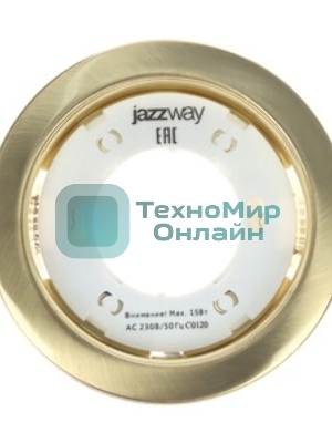 Светильник JazzWay PGX53 10639.23 зол. мат. 106х39мм