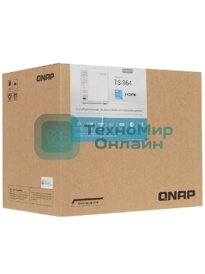 Сетевой RAID-накопитель TS-364-8G
