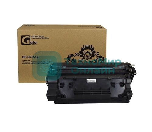 Картридж лазерный GalaPrint GP-Q7551A (№51A) для принтеров HP LaserJet P3005/P3005d/P3005dn/P3005n/P3005x/M3027/M3027x/M3035/M3035xs 6500 копий