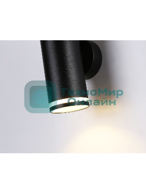 Настенный светильник FW2489/2 BK черный GU10/2 max 12W 170*55*95