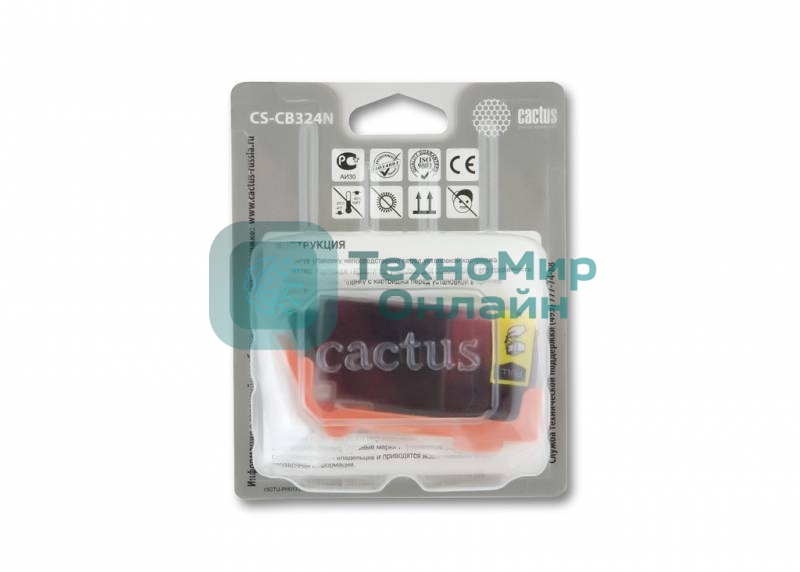 Картридж струйный Cactus CS-CB324N №178XL пурпурный (14.6 мл.) для HP PhotoSmart B8553/C5383/C6383/D5463
