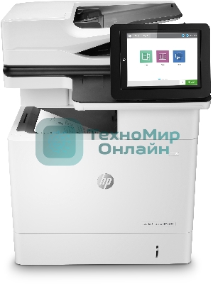 МФУ лазерное HP LaserJet Enterprise MFP M635h (A4, принтер/копир/сканер, 1200dpi, 61ppm, 1.5Gb+HDD500Gb, DADF150, Duplex, Lan, USB) (7PS97A)