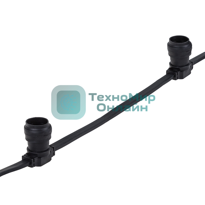 Гирлянда Neon-night Белт Лайт 2жил. 2х2.5 черный провод шаг 40 см 220В IP54 (уп. 100м)