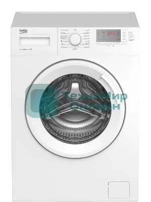 Стиральная машина Beko WRS5512BWW белый, загрузка фронтальная 5 кг, 1000 об/мин., класс: А