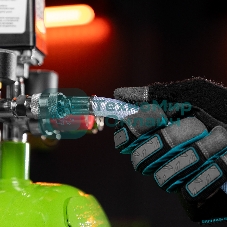 Шланг пневматический Stels 57025 пвх 10x16 мм, 18 бар, армированный прозрачный, быстросъемное соединение