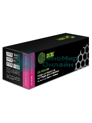 Картридж лазерный Cactus CS-TK5150M пурпурный (10000 стр.) для Kyocera Ecosys M6035cidn/P6035cdn