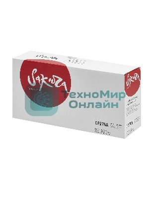 Картридж лазерный Sakura CF276A (76A) для HP, черный, 3000 к.
