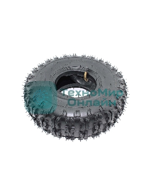 Покрышка колеса с камерой для снегоуборщика 10x4.10-4 144040