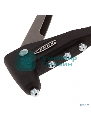 Заклепочник литой Gross 40401 заклепки 2,4-4,8 мм