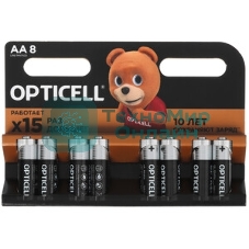 Батарея Opticell Basic LR6 AA (4шт) блистер