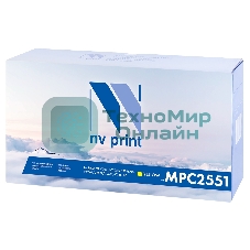 Картридж лазерный NVPrint совместимый Ricoh Aficio MP C2551 желтый для MP C2051/C2051AD/C2551/C2551AD (9500k)