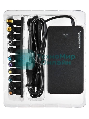 Блок питания Ippon S90U автоматический 90W 15V-19.5V 8-connectors 5A 1xUSB 2.1A от бытовой электросети LED индикатор
