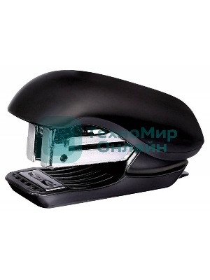 Степлер Kw-Trio 056C3 mini Dolphin 24/6 26/6 (15 листов) встроенный антистеплер, асс