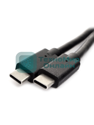 Кабель USB Cablexpert CCP-USB-CMCM2-1M, USB3.1 Type-C/Type-C, Gen.2, 10Gbit/s, 5A, 1м, пакет