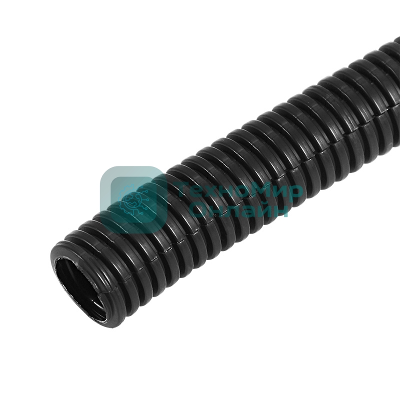 Трубa автомобильная гофрированная ПП Rexant Ø 19,9 мм, разрезная (бухта 50 м/уп.)