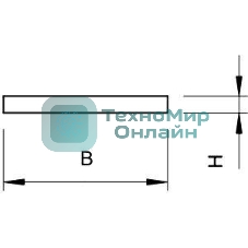 Полоса 40х4 оцинк. 5052 DIN 40х4 (уп.40м) OBO 5019355