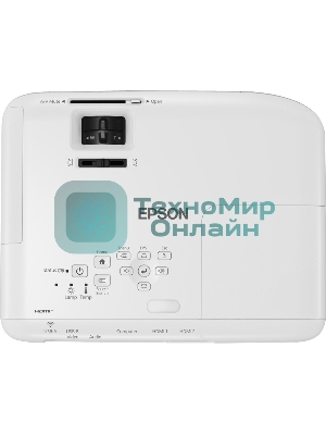 Проектор Epson EB-FH06 белый (LCD, 1920×1080, 3500Lm, 16000:1, 2.7 kg) (V11H974040)