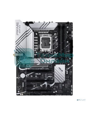 Материнская плата ASUS PRIME Z790-P WIFI, LGA 1700, Intel Z790, 4xDDR5, 4xSATA, 3xM.2 PCIe 4.0 x4, 1xPCIe 5.0 x16, 3xPCIe x4, 1xPCIe x1, 1xHDMI, 1xDP, 1xUSB-C 3.2 Gen 2, 1xUSB 3.2 Gen 2, 2xUSB 3.2 Gen 1, 4xUSB 2.0, 1x 2.5Gb LAN, 3x3.5 мм, 7.1, ATX
