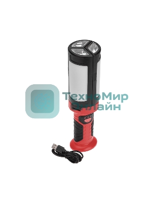 Фонарь многофункциональный Rexant с магнитом, крюком и функцией Power bank