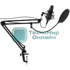 Микрофон Ritmix RDM-180 черный