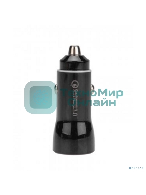 Автозарядка в прикуриватель Rexant АЗУ USB-A (QC 3.0)+USB-C (PD), 38Вт черный