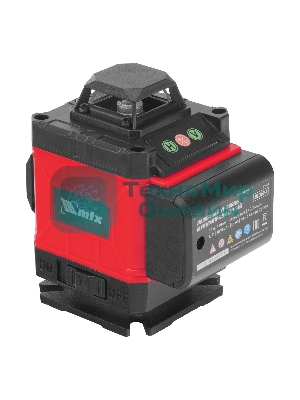 Лазерный уровень м-призм. MTX ML 360-4 Basic SET, 30 м, зеленый луч, акк. Li 3000 мА·ч, сумка