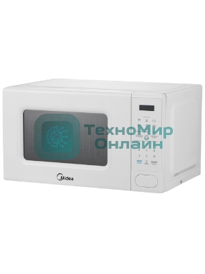 Микроволновая печь Midea EM720C2PR-W белый, 20 л, 700 Вт, переключатели - сенсор