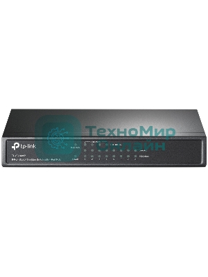 Коммутатор TP-Link SMB TL-SG1008P Коммутатор 8-port Gigabit Switch с 4 портами РоЕ