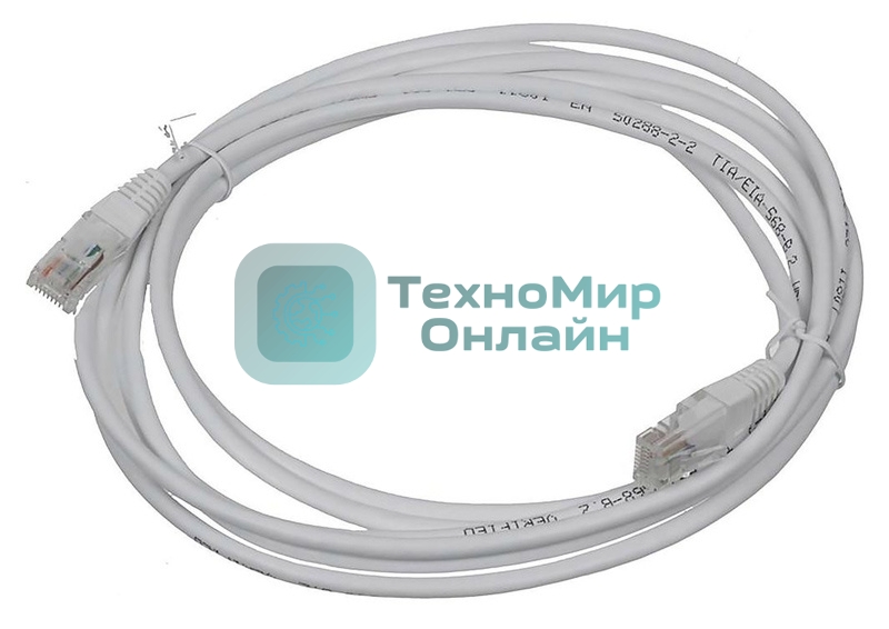 Патч-корд LANMASTER TWT-45-45-3.0/S-GY 3м