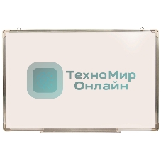 Доска магнитно-маркерная Buro, лак, 60x90 см, алюминиевая рама, лоток для аксессуаров