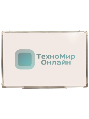 Доска магнитно-маркерная Buro, лак, 60x90 см, алюминиевая рама, лоток для аксессуаров