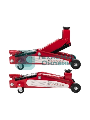 Домкрат гидравлический Rexant подкатной 3т с высоким подъемом, SUV