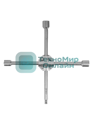 Ключ-крест баллонный Matrix, 17 x 19 x 21 мм, квадрат 1/2