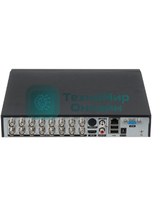 Видеорегистратор Falcon Eye FE-MHD1116 16 канальный 5 в 1 регистратор: запись 16кан 1080N*12k/с; Н.264/H264+; HDMI, VGA, SATA*1 (до 8Tb HDD), 2 USB; Аудио 1/1; Протокол ONVIF, RTSP, P2P; Мобильные платформы Android/IO