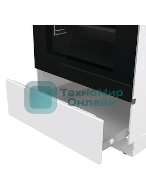Плита комбинированная Gorenje GK5C42WF-B белый, конфорок 4 газовых, духовка 70 л, 50 см x 85 см x 59.4 см