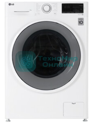Стиральная машина LG F2J6TN0W белый, загрузка фронтальная 8 кг, 1200 об/мин, класс A
