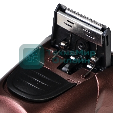 Электробритва Galaxy Line GL 4209, бронзовый, аккумуляторная, 5 Вт, Li-Ion аккумулятор емкостью 600 мА*ч, вр. непр. работы до 1,5 ч, ножи из нержавеющей стали, 3 независимые плавающие головки, возможность промывки бреющего блока, индикатор заряда и работы, встроенный триммер для подравнивания висков, USB зарядка