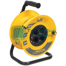 Удлинитель на катушке 4х20 м с заземл. 10А IP20 УК20 