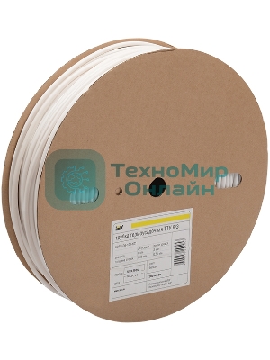 Трубка термоусадочная тонкостен. ТТУ-40/20 черный (уп.50м) ИЭК UDRS-D40-50-K02