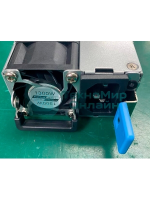 Блок питания серверный Server power supply Qdion Model U1A-D1300-L P/N:99MAD11300I1170114 CRPS 1U Module 1300W Efficiency 80 Plus Platinum, Gold Finger (option), Cable connector: C14