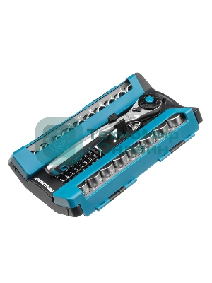 Набор торцевых головок Gross 14145 трещотка 120 зубьев, 36 предметов