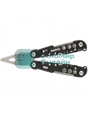 Мультитул Matrix, 13 функций, авторазжим, в чехле, 165 мм