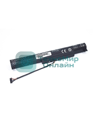 Аккумуляторная батарея для ноутбука Lenovo B50 (L14S3A01) 10.8V 2200mAh OEM черная