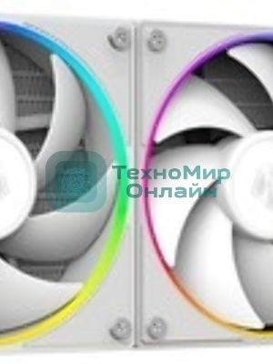 Система жидкостного охлаждения ID-Cooling SL240 белый 120мм алюминий+медь 2000rpm 30db 4-pin 300W