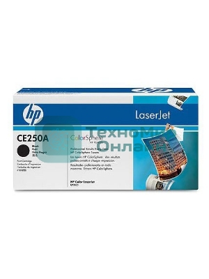 Картридж лазерный HP CE250A черный для CLJ CM3530/CP3525 5000 стр.
