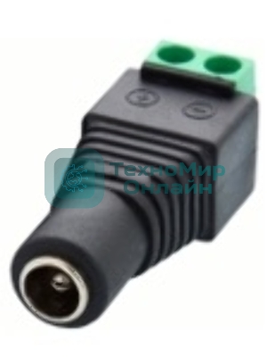 Разъем DC гнездо питания с клеммной колодкой, под винт Adapter-HM